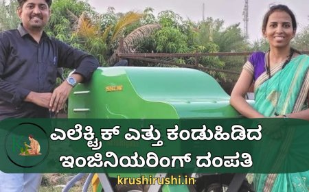 Electric bull:ಎಲೆಕ್ಟ್ರಿಕ್ ಎತ್ತು ಕಂಡುಹಿಡಿದ ಇಂಜಿನಿಯರಿಂಗ್ ದಂಪತಿ