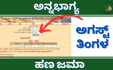 August Annabhagya amount-ನನ್ನ ಖಾತೆಗೆ ಅಗಸ್ಟ್ ತಿಂಗಳ ಅನ್ನಭಾಗ್ಯ ಹಣ 680 ರೂಪಾಯಿ ಜಮಾ,ನಿಮ್ಮ ಜಮಾ ಚೆಕ್ ಮಾಡಿ