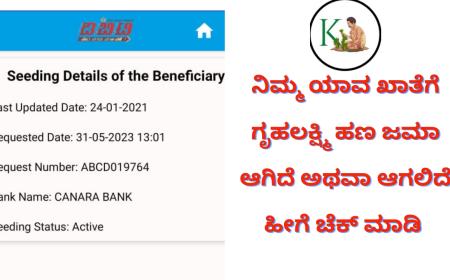 Gruhalakshmi 1st instalment-ನಿಮ್ಮ ಯಾವ ಬ್ಯಾಂಕ್ ಖಾತೆಗೆ ನಿಮ್ಮ ಗೃಹಲಕ್ಷ್ಮಿ ಹಣ ಜಮಾ ಆಗಿದೆ ಅಥವಾ ಆಗಲಿದೆ ಹೀಗೆ ಚೆಕ್ ಮಾಡಿ