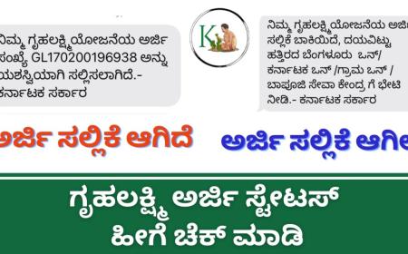 Gruhalakshmi Application Status-ಗೃಹಲಕ್ಷ್ಮಿ ಹಣ ಇನ್ನೂ ಜಮಾ ಆಗಿಲ್ಲವೇ? ಒಂದು ಸಾರಿ ನಿಮ್ಮ ಅರ್ಜಿ ಸ್ಟೇಟಸ್ ಚೆಕ್ ಮಾಡಿಕೊಳ್ಳಿ
