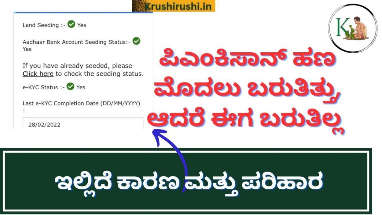 Pmkisan-ಪಿಎಂ ಕಿಸಾನ್ ಹಣ ಮೊದಲು ಬರುತ್ತಿತ್ತು,ಆದರೆ ಈಗ ಇದ್ದಕ್ಕಿದ್ದಂತೆ ನಿಂತಿದೆ,ಹಾಗಾದರೆ ಇಲ್ಲಿದೆ ಕಾರಣ ಮತ್ತು ಪರಿಹಾರ