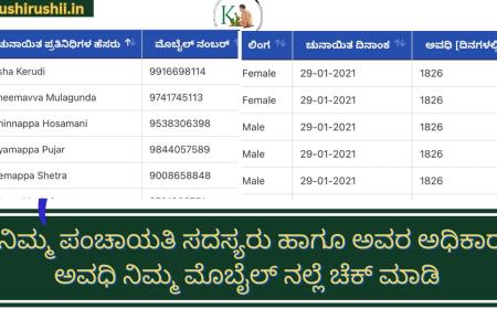 Panchayat members list-ನಿಮ್ಮ ಪಂಚಾಯತಿಯ ಸದಸ್ಯರು ಹಾಗೂ ಅವರ ಅಧಿಕಾರ ಅವಧಿ ನಿಮ್ಮ ಮೊಬೈಲ್ ನಲ್ಲೇ ಚೆಕ್ ಮಾಡಿ