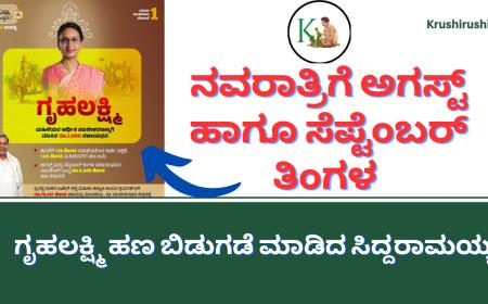 Gruhalakshmi amount released-ನವರಾತ್ರಿಗೆ ಅಗಸ್ಟ್ ಹಾಗೂ ಸೆಪ್ಟೆಂಬರ್ ತಿಂಗಳ ಗೃಹಲಕ್ಷ್ಮಿ ಹಣ ಬಿಡುಗಡೆ ಮಾಡಿದ ಸಿದ್ದರಾಮಯ್ಯ,ನಿಮ್ಮ ಜಮಾ ಹೀಗೆ ಚೆಕ್ ಮಾಡಿ