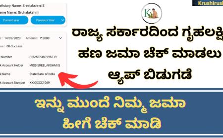Gruhalakshmi Application-ರಾಜ್ಯ ಸರ್ಕಾರದಿಂದ ಗೃಹಲಕ್ಷ್ಮಿ ಹಣ ಜಮಾ ಚೆಕ್ ಮಾಡಲು ಆ್ಯಪ್ ಬಿಡುಗಡೆ,ಇನ್ನು ಮುಂದೆ ನಿಮ್ಮ ಜಮಾ ಹೀಗೆ ಚೆಕ್ ಮಾಡಿ