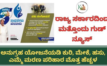 Anugraha yojane amount increased-ರಾಜ್ಯ ಸರ್ಕಾರದಿಂದ ಮತ್ತೊಂದು ಗುಡ್ ನ್ಯೂಸ್, ಅನುಗ್ರಹ ಯೋಜನೆಯಡಿ ಕುರಿ, ಮೇಕೆ, ಹಸು, ಎಮ್ಮೆ ಮರಣ ಪರಿಹಾರ ಮೊತ್ತ ಹೆಚ್ಚಳ