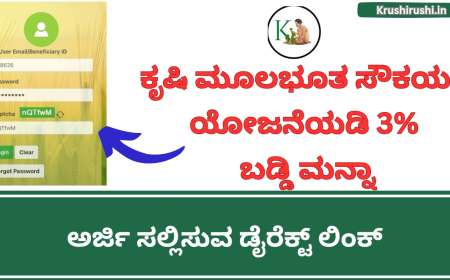 Krushi mulabuth soukarya yojane-ಕೃಷಿ ಮೂಲಭೂತ ಸೌಕರ್ಯ ಯೋಜನೆಯಡಿ 3% ಬಡ್ಡಿ ಮನ್ನಾ,ಅರ್ಜಿ ಸಲ್ಲಿಸುವ ಡೈರೆಕ್ಟ್ ಲಿಂಕ್