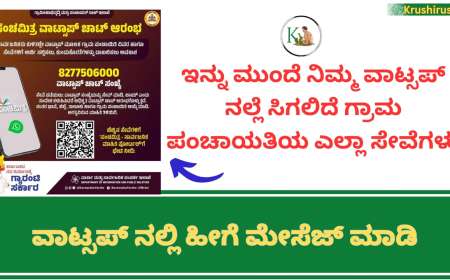 Panchamitra what’s app service-ಇನ್ನು ಮುಂದೆ ನಿಮ್ಮ ವಾಟ್ಸಪ್ ನಲ್ಲೆ ಸಿಗಲಿವೆ ಗ್ರಾಮ ಪಂಚಾಯತಿಯ ಎಲ್ಲಾ ಸೇವೆಗಳು, ವಾಟ್ಸಪ್ ನಲ್ಲಿ ಹೀಗೆ ಮೇಸೆಜ್ ಮಾಡಿ