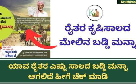 Croploan interest waive off-ರೈತರ ಕೃಷಿಸಾಲದ ಮೇಲಿನ ಬಡ್ಡಿ ಮನ್ನಾ,ಯಾವ ರೈತರ ಎಷ್ಟು ಸಾಲದ ಬಡ್ಡಿ ಮನ್ನಾ ಆಗಲಿದೆ ಹೀಗೆ ಚೆಕ್ ಮಾಡಿ