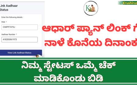 Aadhaar pan link status-ಆಧಾರ್ ಪ್ಯಾನ್ ಲಿಂಕ್ ಗೆ ನಾಳೆ ಕೊನೆಯ ದಿನಾಂಕ,ಲಿಂಕ್ ಆಗದಿದ್ದರೆ ರದ್ದಾಗಲಿದೆ ನಿಮ್ಮ ಪ್ಯಾನ್ ಕಾರ್ಡ್,ನಿಮ್ಮ ಸ್ಟೇಟಸ್ ಒಮ್ಮೆ ಚೆಕ್ ಮಾಡಿಕೊಂಡು ಬಿಡಿ