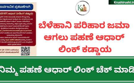 How to link rtc to aadhaar-ಬೆಳೆಹಾನಿ ಪರಿಹಾರ ಜಮಾ ಆಗಲು ಪಹಣೆ ಆಧಾರ್ ಲಿಂಕ್ ಕಡ್ಡಾಯ,ನಿಮ್ಮ ಪಹಣೆ ಆಧಾರ್ ಲಿಂಕ್ ಚೆಕ್ ಮಾಡಿ