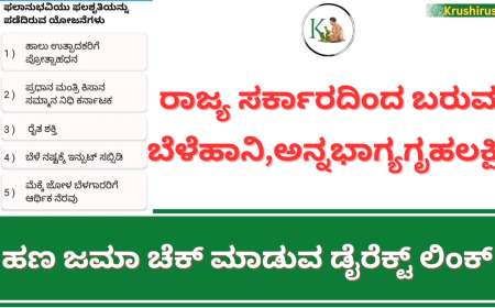 Karnataka state government schemes-ರಾಜ್ಯ ಸರ್ಕಾರದಿಂದ ಬರುವ ಬೆಳೆಹಾನಿ,ಅನ್ನಭಾಗ್ಯ,ಗೃಹಲಕ್ಷ್ಮಿ ಹಣ ಜಮಾ ಚೆಕ್ ಮಾಡುವ ಡೈರೆಕ್ಟ್ ಲಿಂಕ್
