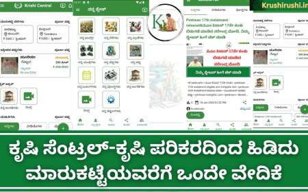 Krishi central-ಕೃಷಿ ಸೆಂಟ್ರಲ್ ನಲ್ಲಿ ನಿಮಗೆ ಬೇಕಾದ ಫಸಲನ್ನು ನಿಮಗೆ ಬೇಕಾದ ಬೆಲೆಯಲ್ಲಿ  ಮೊಬೈಲ್ ನಲ್ಲೇ ಮಾರಾಟ ಮಾಡಿ