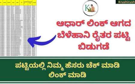 Aadhaar not linked croploss farmers list-ಆಧಾರ್ ಲಿಂಕ್ ಆದ ರೈತರಿಗೆ ಬೆಳೆಹಾನಿ ಪರಿಹಾರ,ಪಟ್ಟಿಯಲ್ಲಿ ನಿಮ್ಮ ಹೆಸರು ಚೆಕ್ ಮಾಡಿ ಲಿಂಕ್ ಮಾಡಿ