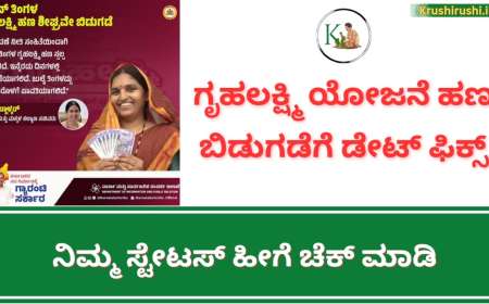 Gruhalakshmi status check-ಗೃಹಲಕ್ಷ್ಮಿ ಯೋಜನೆ ಹಣ ಬಿಡುಗಡೆಗೆ ಡೇಟ್ ಫಿಕ್ಸ್,ನಿಮ್ಮ ಸ್ಟೇಟಸ್ ಹೀಗೆ ಚೆಕ್ ಮಾಡಿ