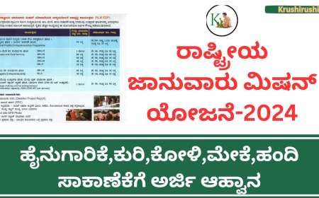 National livestock mission 2024-ರಾಷ್ಟ್ರೀಯ ಜಾನುವಾರು ಮಿಷನ್ ಯೋಜನೆಯಡಿ ಹೈನುಗಾರಿಕೆ,ಕುರಿ,ಕೋಳಿ,ಮೇಕೆ,ಹಂದಿ ಸಾಕಾಣೆಕೆಗೆ ಅರ್ಜಿ ಆಹ್ವಾನ