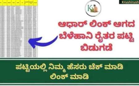 ಆಧಾರ್ ಲಿಂಕ್ ಆದ ರೈತರಿಗೆ ವಾರದೊಳಗೆ ಬೆಳೆಹಾನಿ ಪರಿಹಾರ,ಪಟ್ಟಿಯಲ್ಲಿ ನಿಮ್ಮ ಹೆಸರು ಚೆಕ್ ಮಾಡಿ ಲಿಂಕ್ ಮಾಡಿ-Aadhaar not linked croploss farmers list