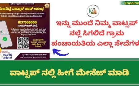Panchamitra what’s app service-ಇನ್ನು ಮುಂದೆ ನಿಮ್ಮ ವಾಟ್ಸಪ್ ನಲ್ಲೆ ಸಿಗಲಿವೆ ಗ್ರಾಮ ಪಂಚಾಯತಿಯ ಎಲ್ಲಾ ಸೇವೆಗಳು, ವಾಟ್ಸಪ್ ನಲ್ಲಿ ಹೀಗೆ ಮೇಸೆಜ್ ಮಾಡಿ
