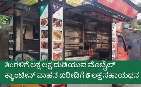 Mobile canteen vehicle subsidy-ತಿಂಗಳಿಗೆ ಲಕ್ಷ ಲಕ್ಷ ದುಡಿಯುವ ಮೊಬೈಲ್ ಕ್ಯಾಂಟೀನ್ ವಾಹನ ಖರೀದಿಗೆ 5 ಲಕ್ಷ ಸಹಾಯಧನ