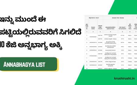 Annabhagya list-ಇನ್ನು ಮುಂದೆ ಈ ಪಟ್ಟಿಯಲ್ಲಿರುವವರಿಗೆ ಸಿಗಲಿದೆ 10 ಕೆಜಿ ಅನ್ನಭಾಗ್ಯ ಅಕ್ಕಿ