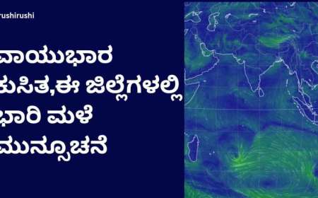 Karnataka rains-ವಾಯುಭಾರ ಕುಸಿತದಿಂದ ಮತ್ತೆ ಮುಂಗಾರು ಚುರುಕು,ಈ ಜಿಲ್ಲೆಗಳಿಗೆ ಯೆಲ್ಲೊ ಅಲರ್ಟ್ ಘೋಷಣೆ
