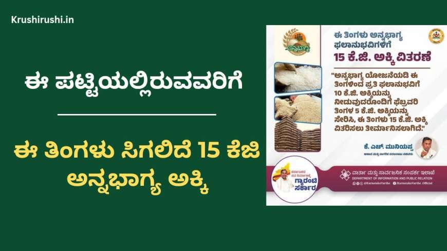 Annabhagya list-ಈ ಪಟ್ಟಿಯಲ್ಲಿರುವವರಿಗೆ 3 ತಿಂಗಳ ಪಡಿತರ ಮುಂಗಡ ವಿತರಿಸಲು ಮುಂದಾದ ಸರ್ಕಾರ