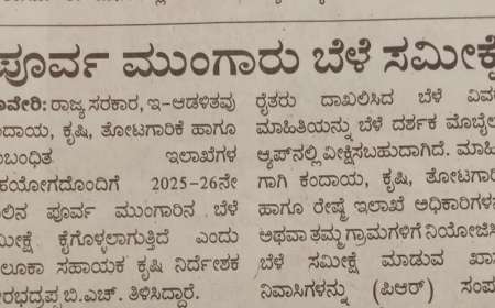 Bele samikshe 2025-26:ಬೆಳೆ ಸಮೀಕ್ಷೆ ಮಾಡದಿದ್ದರೆ ಬೆಳೆವಿಮೆ,ಬೆಳೆಹಾನಿ ಪರಿಹಾರ ಸಿಗಲ್ಲ,ನಿಮ್ಮ ಮೊಬೈಲ್ ನಲ್ಲೇ ಹೀಗೆ ಮಾಡಿ ಬೆಳೆ ಸಮೀಕ್ಷೆ