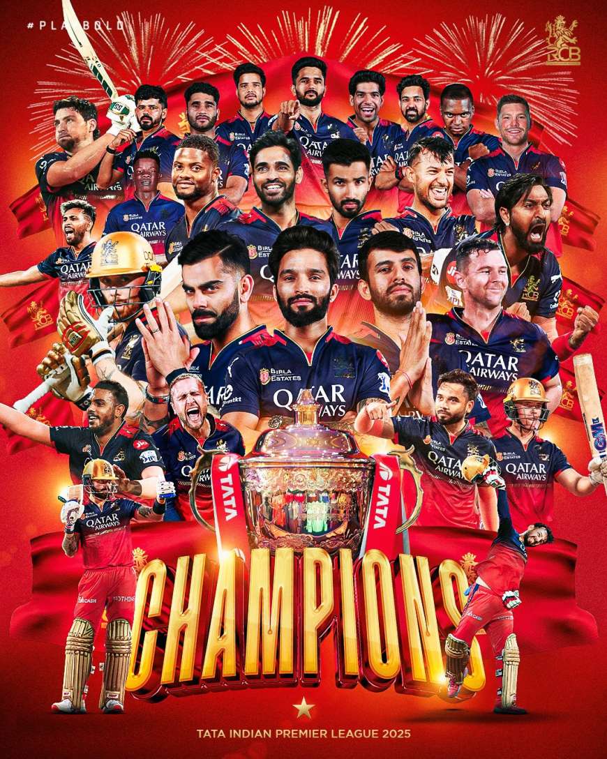 IPL 2025 winner-ಈ ಸಲ ಕಪ್ ನಮ್ದು,18 ವರ್ಷಗಳ ಅಭಿಮಾನಿಗಳ ಕನಸು ನನಸಾಗಿಸಿದ RCB