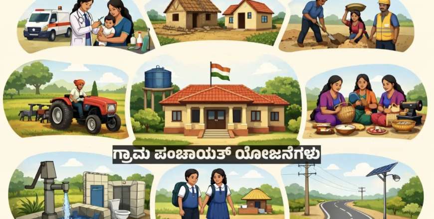 Gram Panchayat subsidy scheme-2026ನೇ ಸಾಲಿನಲ್ಲಿ ಗ್ರಾಮ ಪಂಚಾಯತಿಯಲ್ಲಿ ಸಿಗುವ ಸಬ್ಸಿಡಿ ಯೋಜನೆಗಳ ಪಟ್ಟಿ ಬಿಡುಗಡೆ