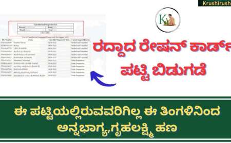 Ration card list-ಮತ್ತೆ 4.5 ಲಕ್ಷ ರೇಷನ್ ಕಾರ್ಡ್ ರದ್ದು,ರದ್ದಾದ ಪಟ್ಟಿಯಲ್ಲಿರುವವರಿಗಿಲ್ಲ ರೇಷನ್,ಗೃಹಲಕ್ಷ್ಮಿ ಹಣ