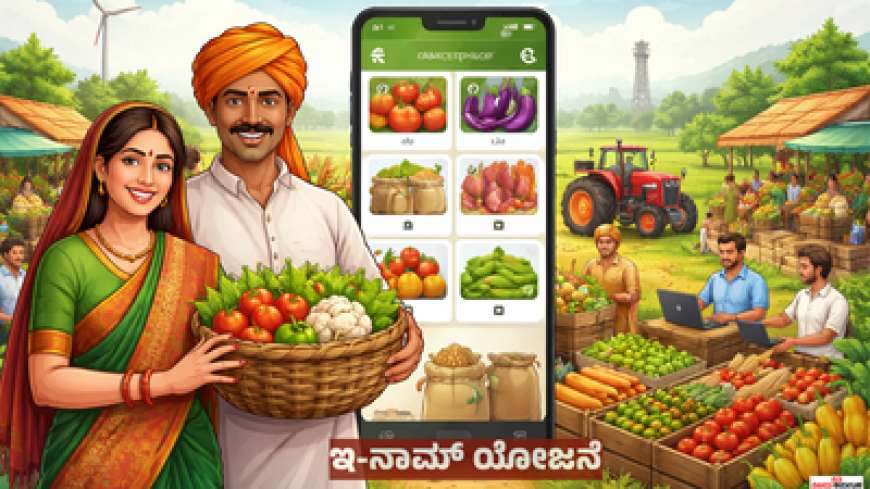 e-NAM-ಇ-ನಾಮ್ ಯೋಜನೆ: ರೈತರ ಉತ್ಪನ್ನಗಳಿಗೆ ಡಿಜಿಟಲ್ ಮಂಡಿ; ಮಧ್ಯವರ್ತಿ ಇಲ್ಲದೆ ದೇಶಾದ್ಯಂತ ಮಾರುಕಟ್ಟೆ; ನೋಂದಣಿ ಹೇಗೆ? ಪ್ರಯೋಜನಗಳೇನು?