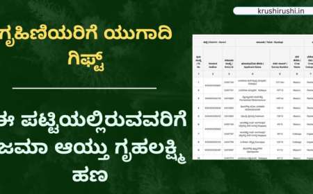 ಯುಗಾದಿ ಹಬ್ಬದಂದು ಬಿಡುಗಡೆ ಆಯ್ತು  ಗೃಹಲಕ್ಷ್ಮಿ 27ನೇ ಕಂತು,ನಿಮಗೇಷ್ಟು ಕಂತು ಜಮಾ ಆಯ್ತು ಚೆಕ್ ಮಾಡಿ-Gruhalakshmi 27th instalment